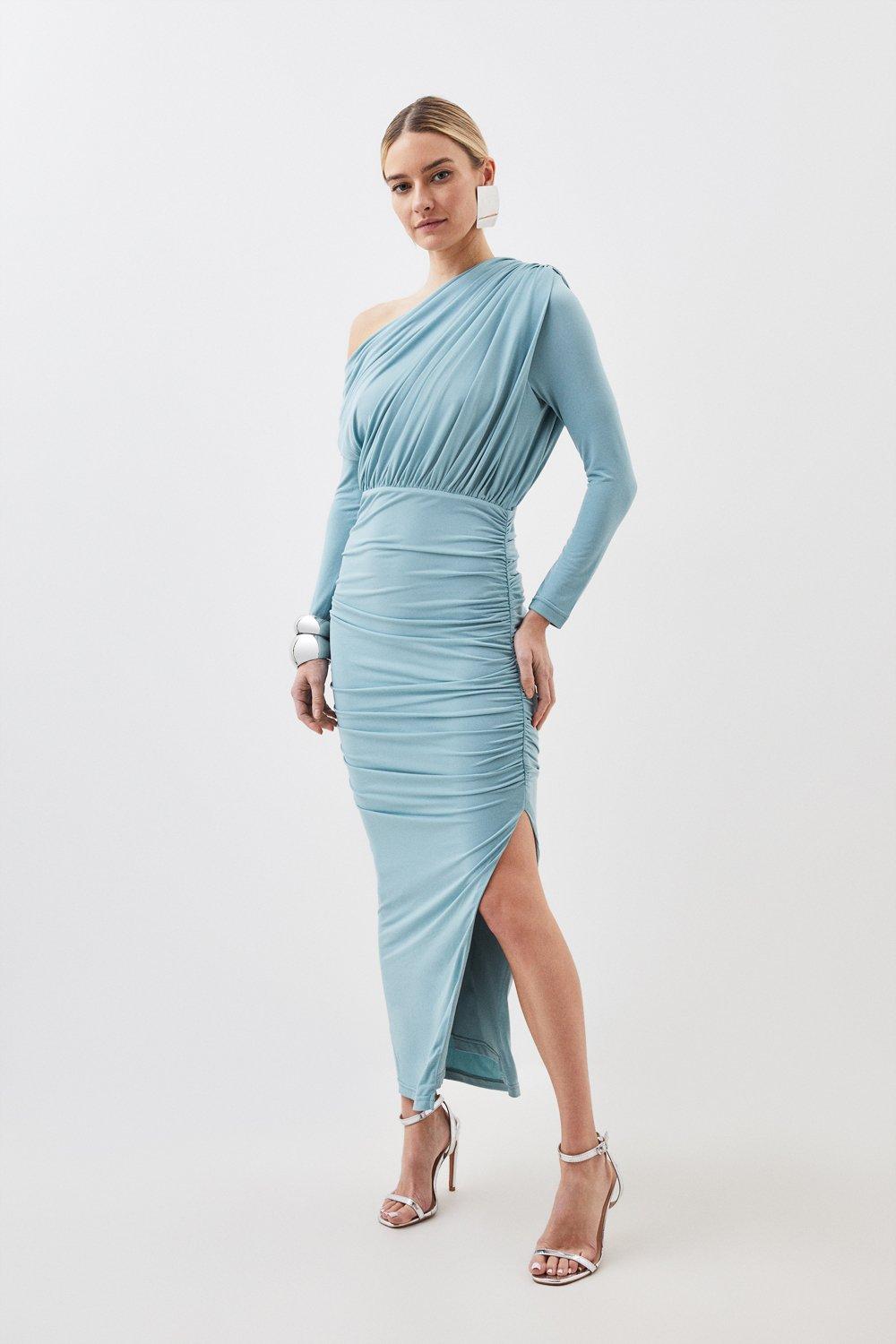 Karen millen blue dress hot sale sale